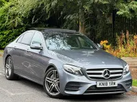 Used Mercedes E350 AMG Line Premium Plus 2018 Grey Sedan
