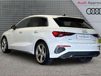 Used Audi A3 S-Line 147 HP (108 kW) 2023 White Sedan