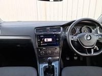 Used VW Golf VII SE 110 HP (80 kW) 2018 Yellow Hatchback