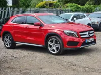 Used Mercedes GLA220 AMG line 177 HP (130 kW) 2016 Red SUV