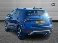Used VW T-Cross Black Edition 110 HP (80 kW) 2022 Blue SUV