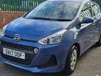 Used Hyundai i10 SE 67 HP (49 kW) 2017 Blue Hatchback