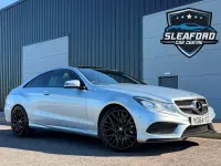 Begagnad Mercedes E250 AMG 204 HK (150 kW) 2014 Silver Sportkupé