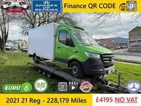 Używany Mercedes Sprinter Progressive 140 KM (102 kW) 2021 Zielony Van