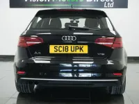 Used Audi A3 Sportback 150 HP (110 kW) 2018 Black Hatchback