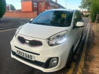 Used Kia Picanto 85 HP (62 kW) 2013 White Hatchback