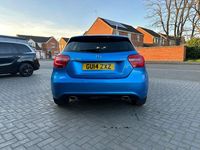 Used Mercedes A200 136 HP (100 kW) 2014 Blue Hatchback