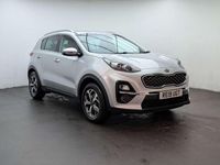 Begagnad Kia Sportage 177 HK (130 kW) 2019 Silver SUV