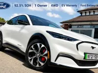 Used Ford Mustang Mach-E Extended Range 258 kW (351 HP) 2021 White SUV