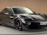 Used Porsche Taycan Performance Package 439 kW (598 HP) 2023 Jet black Sedan