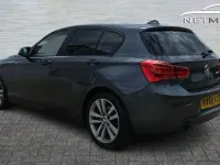 Used BMW 118 Sport Line 136 HP (100 kW) 2018 Grey Hatchback