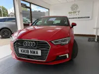 Used Audi A3 e-tron Premium 204 HP (150 kW) 2018 Red Hatchback