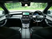 Usado Mercedes C220 AMG line 2019 Cinzento Carrinha