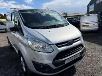 Usado Ford Transit Custom Limited 125 CV (91 kW) 2014 Plateado Van