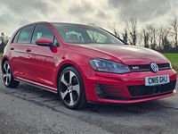 Used VW Golf VII GTI 2015 Red Hatchback