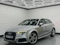 Used Audi A3 Sportback S-Line 150 HP (110 kW) 2017 Silver Hatchback