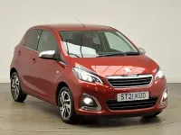 Used Peugeot 108 Collection 72 HP (52 kW) 2021 Red Hatchback