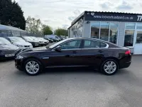 Usado Jaguar XF Luxury 163 HP (119 kW) 2014 Vermelho Sedan