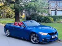 Used BMW 420 Cabriolet M Sport 2015 Blue Cabriolet
