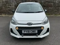 Used Hyundai i10 GO! 67 HP (49 kW) 2018 White Hatchback