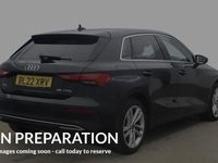 Used Audi A3 Sport 150 HP (110 kW) 2022 Black Sedan