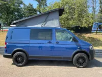 Used VW T5 Startline 140 HP (102 kW) 2015 Blue Van