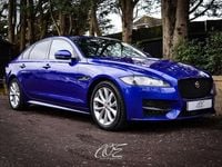Used Jaguar XF R-Sport 180 HP (132 kW) 2017 Blue Sedan