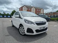 Used Peugeot 108 Active 68 HP (50 kW) 2017 White Hatchback