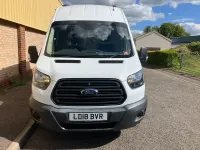 Used Ford Transit 130 HP (95 kW) 2018 White Van