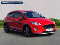 Used Ford Fiesta Active X 125 HP (91 kW) 2019 Red Hatchback