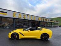 Used Chevrolet Corvette C7 2019 Yellow Coupe