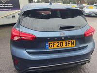 Used Ford Focus ST-Line 125 HP (91 kW) 2020 Blue Hatchback
