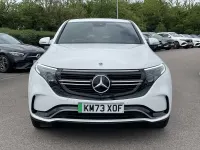 Used Mercedes EQC400 AMG Line Premium 300 kW (408 HP) 2023 White SUV