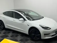 Used Tesla Model 3 Standard Range 239 kW (325 HP) 2020 White Sedan
