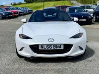 Used Mazda MX5 Inclusive 160 HP (117 kW) 2016 White Cabriolet