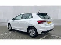 Ny Skoda Fabia SE 116 HK (85 kW) 2025 Vit Halvkombi