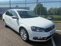 Used VW Passat Highline 2013 White Sedan