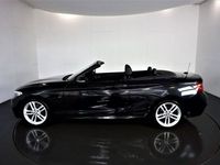 used BMW 220 2 Series 2.0 I M SPORT 2d AUTO-2 OWNER CAR-BLACK DAKOTA LEATHER-18" M DOUBLE SPOKE ALLOYS-ELECTRIC MEMORY Convertible