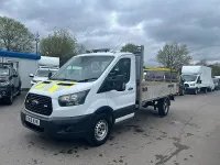 Used Ford Transit S 130 HP (95 kW) 2019 White Cabriolet