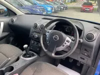 Used Nissan Qashqai Acenta 114 HP (83 kW) 2008 Blue SUV
