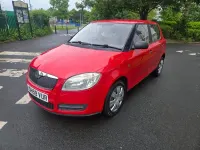 Used Skoda Fabia 2009 Red Hatchback