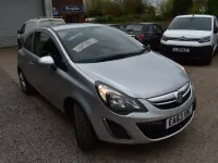 Second-hand Vauxhall Corsa 75 CP (55 kW) 2013 Argintiu Hatchback