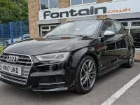 Begagnad Audi S3 Sportback Advanced 310 HK (228 kW) 2017 Svart Halvkombi