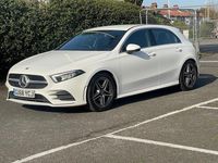 Used Mercedes A200 AMG line 2018 White Hatchback