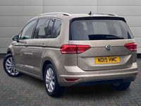 Used VW Touran SEL 150 HP (110 kW) 2019 Titanium beige MPV
