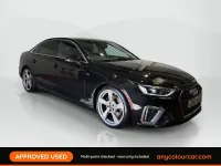 Used Audi A4 S-Line 190 HP (139 kW) 2019 Black Sedan