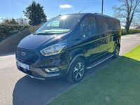 Used Ford Transit Custom Active 170 HP (125 kW) 2021 Black Van