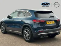 Used Mercedes GLA200 AMG Line Premium 150 HP (110 kW) 2021 Blue SUV