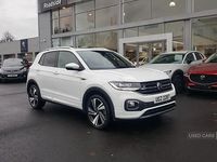 Used VW T-Cross R-line 2021 White SUV