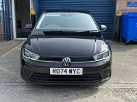 Used VW Polo Match 95 HP (69 kW) 2024 Black Hatchback